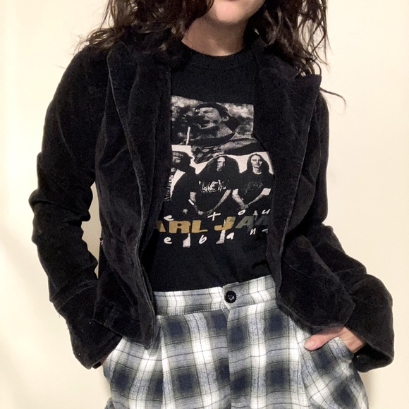 Vintage Black Corduroy Jacket - Picture 2 of 5